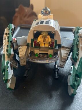 LEGO Star Wars 75360 Yoda's Jedi Starfighter Assembled. Box, Manual & Minifigs!